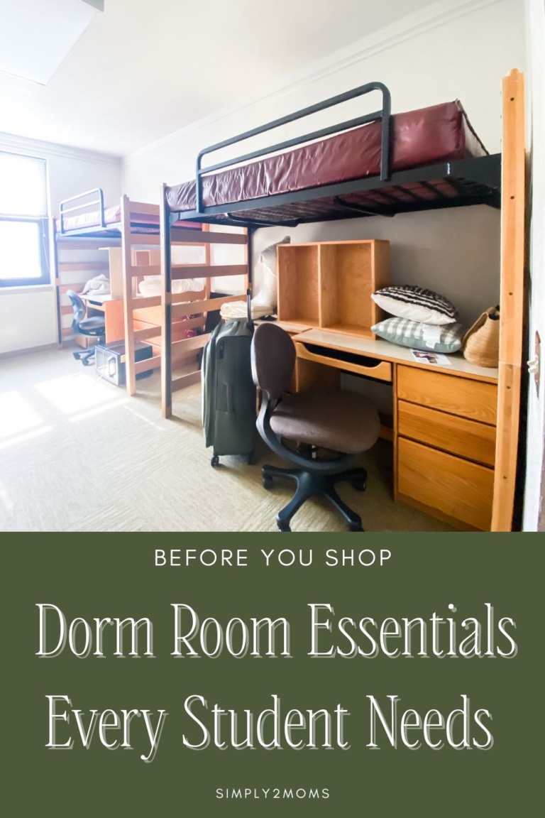 Dorm Room Essentials: The Complete Checklist for College